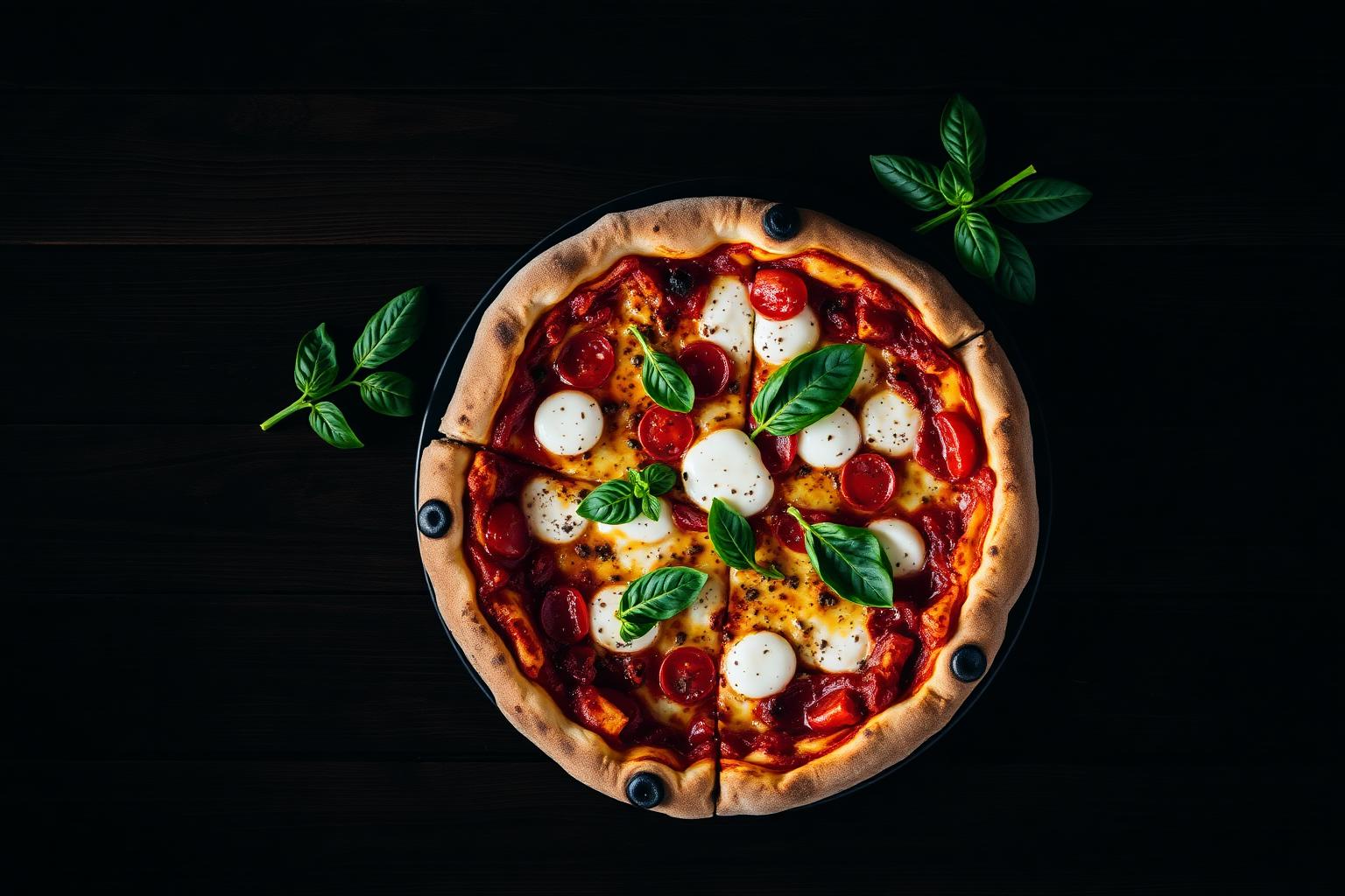 Italienische Pizza